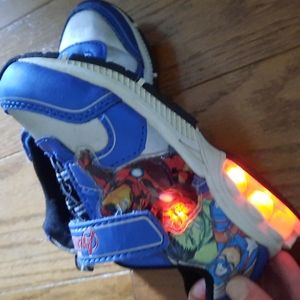 Marvel Avenger light up sneakers